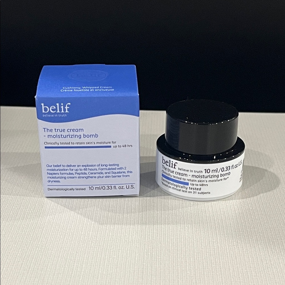 🌟5/$25 Sale🌟Belif Believe in Truth The True Cream Moisturizing Bomb Travel Size